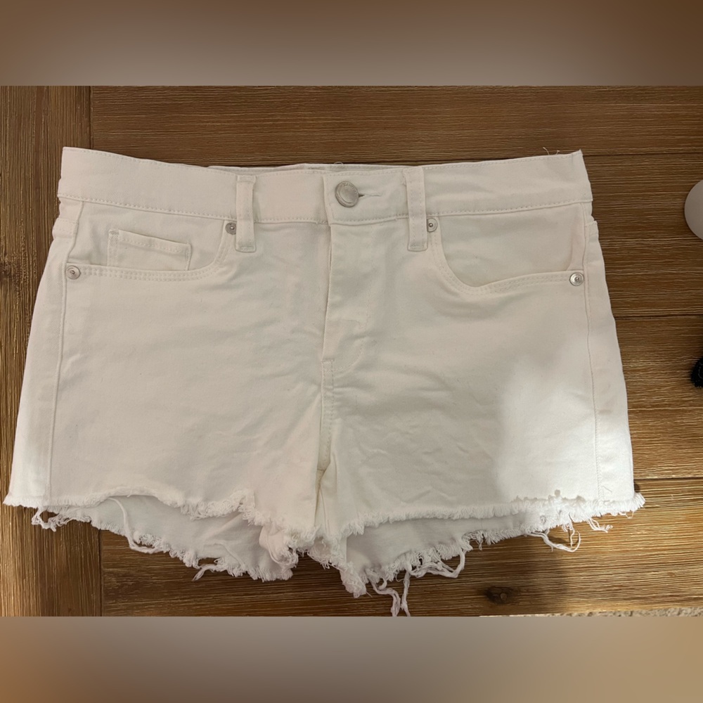 Blank NYC White Jean Shorts